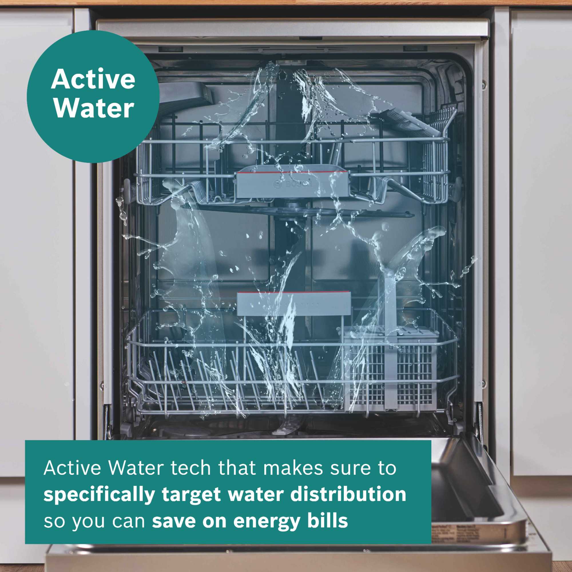 SMS4EKI06G Series 4 Dishwasher 13 Place Settings - Silver